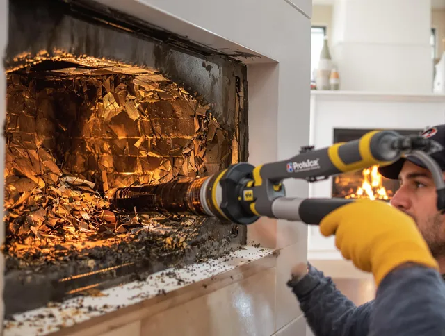 Professional chimney cleaning by Savannah Chimney Sweep in Savannah, GA