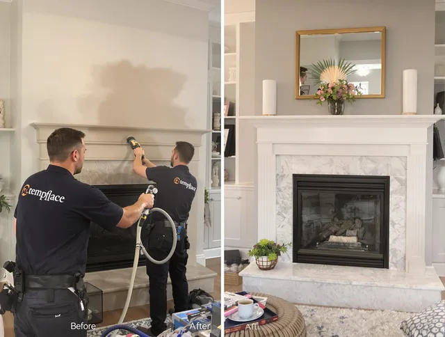 Professional soot removal by Savannah Chimney Sweep team in Savannah, GA